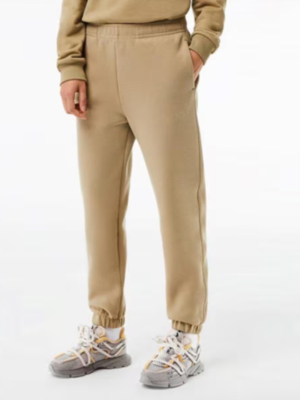 NWT Lacoste Essential Joggers in Beige - Size 2